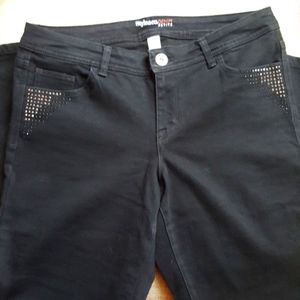 Style & Co Petite Black Slim Cut Jeans